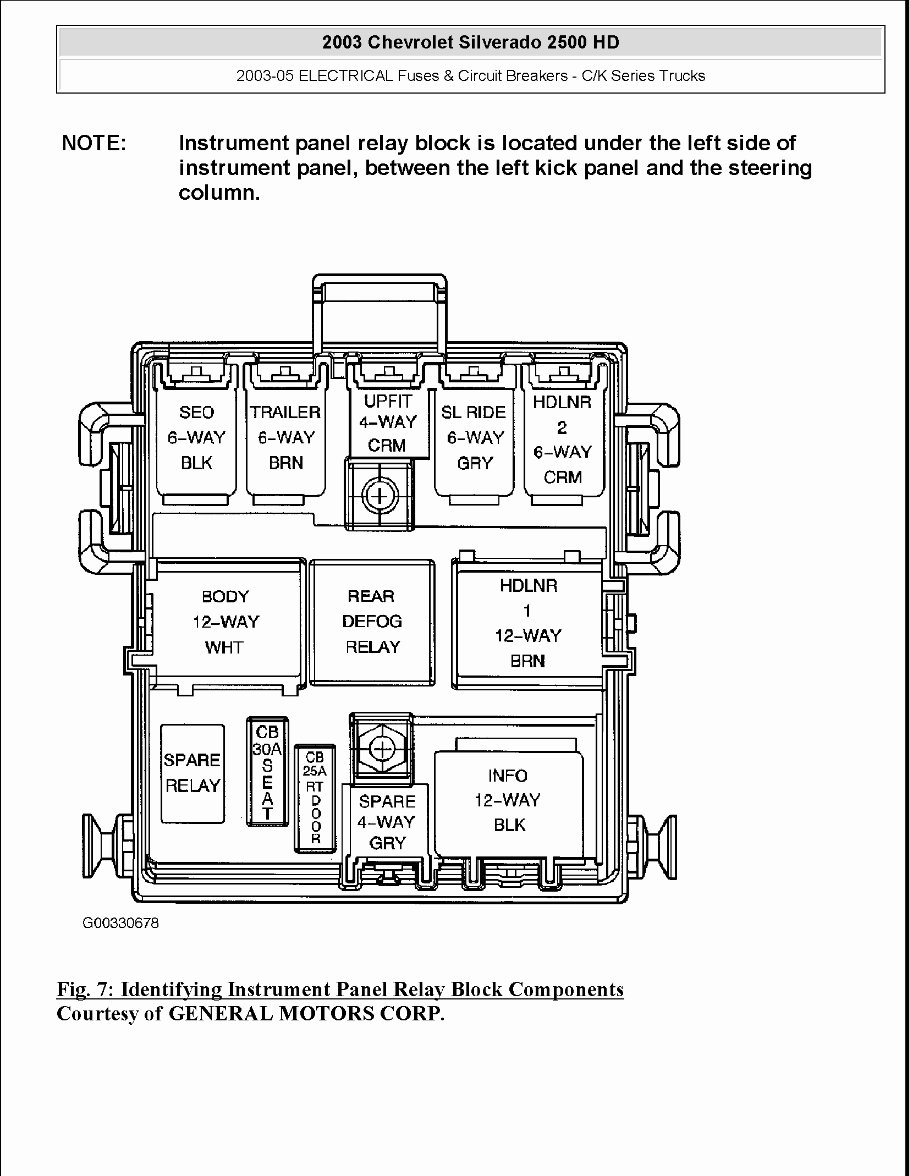 2001 Chevrolet Silverado 2500 HD Service & Repair Manual preview img 8