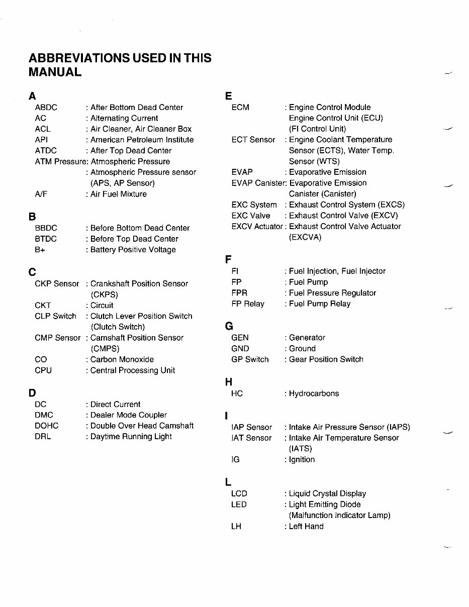 Suzuki gsxr 1000 k3 service Manual preview img 4