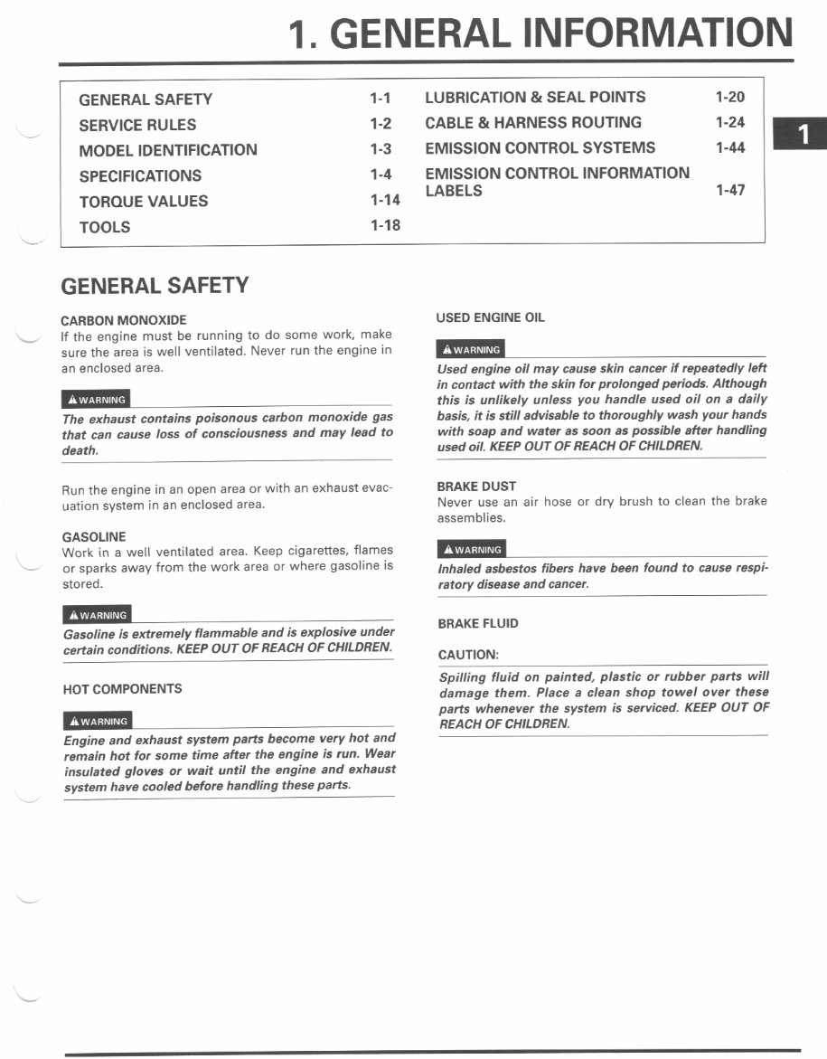 1998-2001 Honda VFR 800 FI Interceptor Service & Repair Manual preview img 4