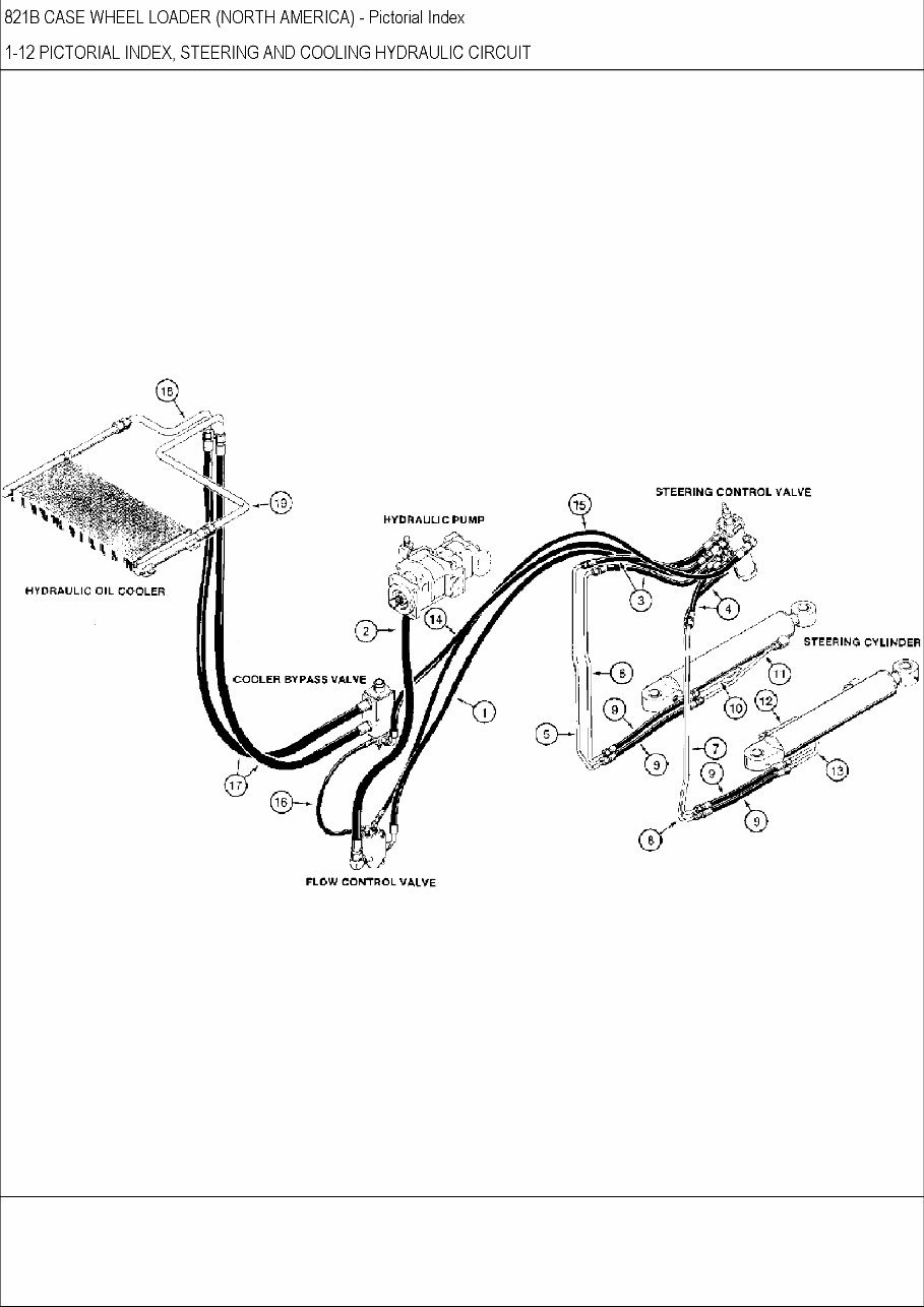 CASE 821B Wheel Loader Parts Catalog Manual preview img 5