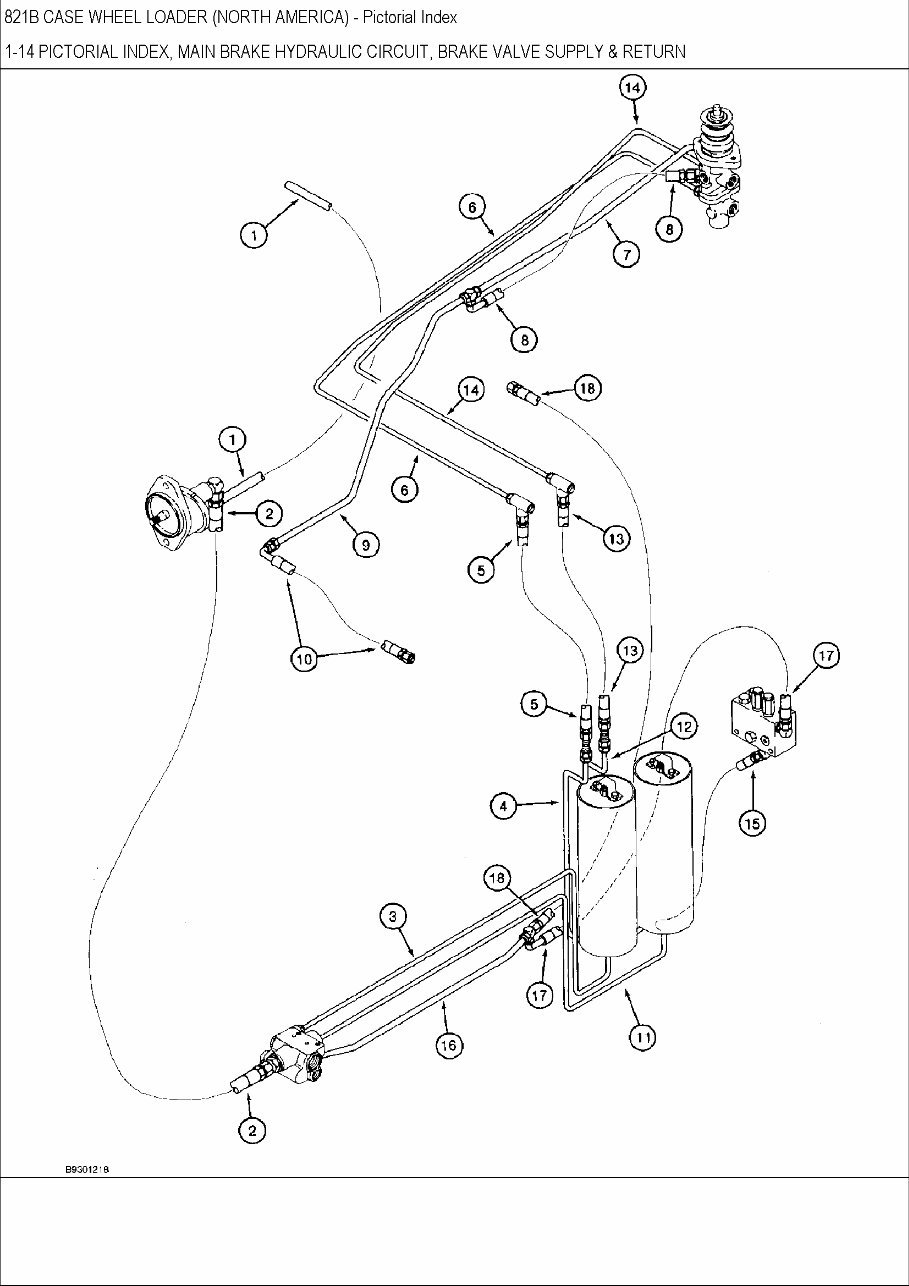 CASE 821B Wheel Loader Parts Catalog Manual preview img 8