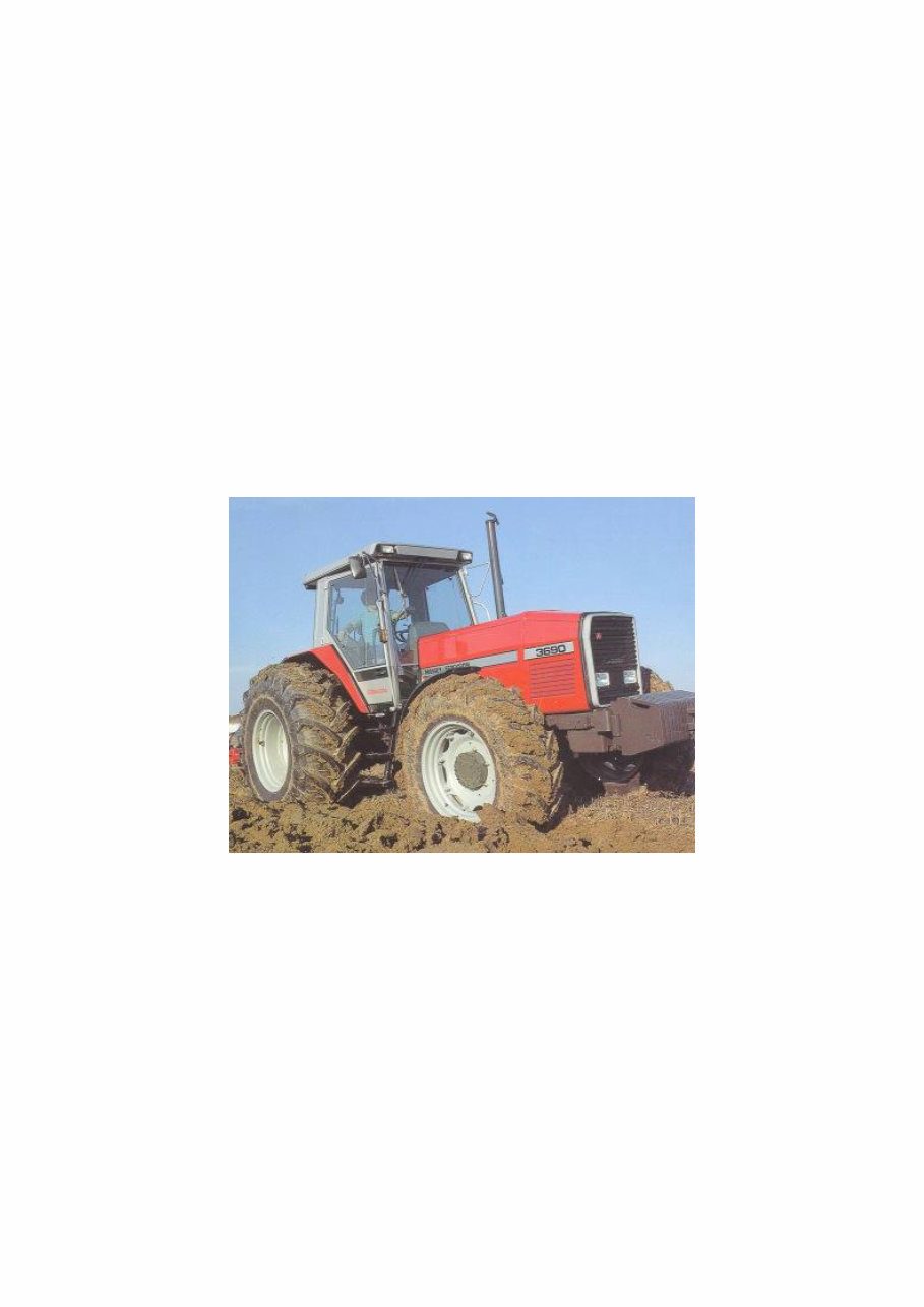 Massey Ferguson MF3600-Series (MF3610 to MF3690) Service & Repair Manual preview img 1
