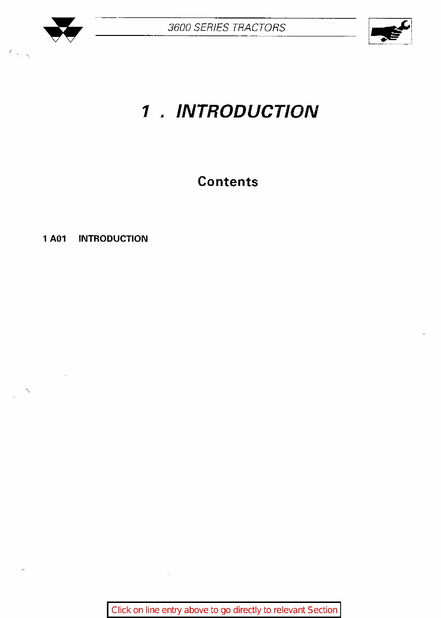 Massey Ferguson MF3600-Series (MF3610 to MF3690) Service & Repair Manual preview img 4