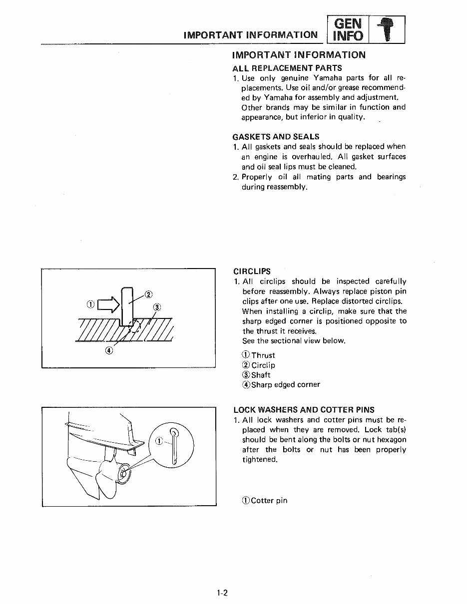 Yamaha 60hp Enduro 2 Stroke Outboard 1986-1995 Full Service & Repair Manual preview img 9