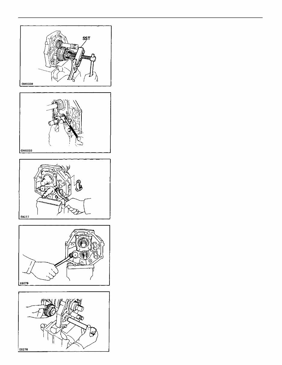 TOYOTA Transmission G58, R150, R150F, W55, W56 Service Repai preview img 10