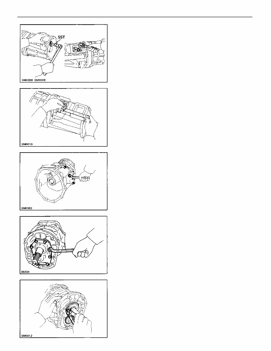 TOYOTA Transmission G58, R150, R150F, W55, W56 Service Repai preview img 5