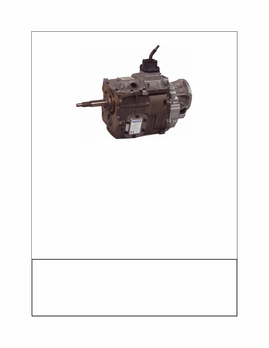 General Motors/Chrysler NV4500 5-Speed Manual Transmission Service & Repair Manual preview img 5