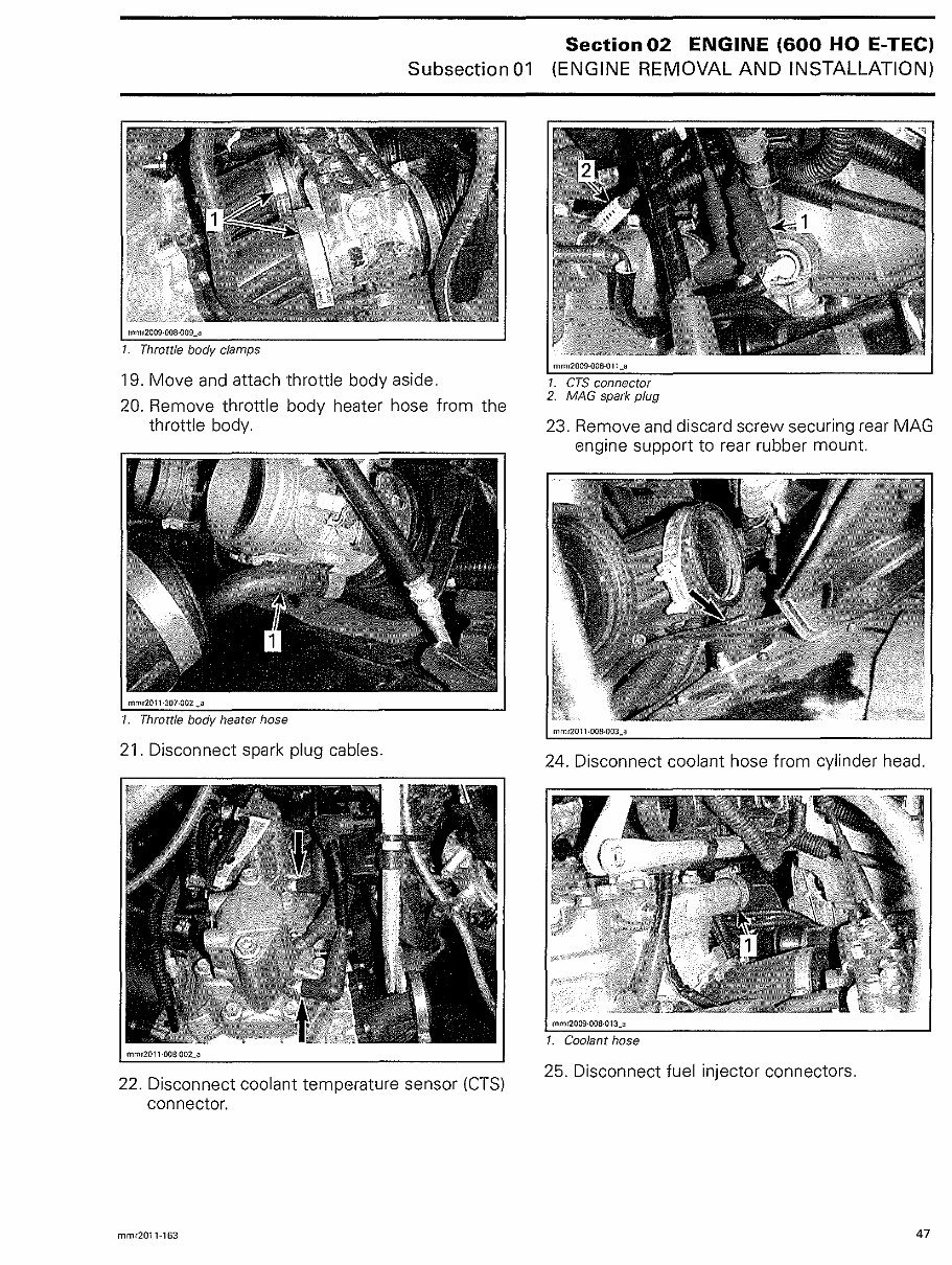2012 Ski-Doo Renegade Backcountry X E-TEC 800R Factory Service & Work Shop Manual preview img 1