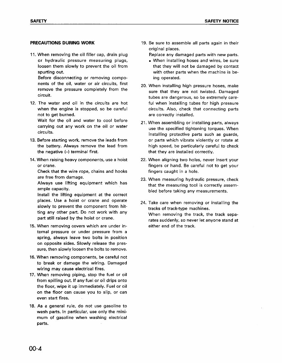 Komatsu D37E-5 Bulldozer Workshop Repair Service Manual preview img 8