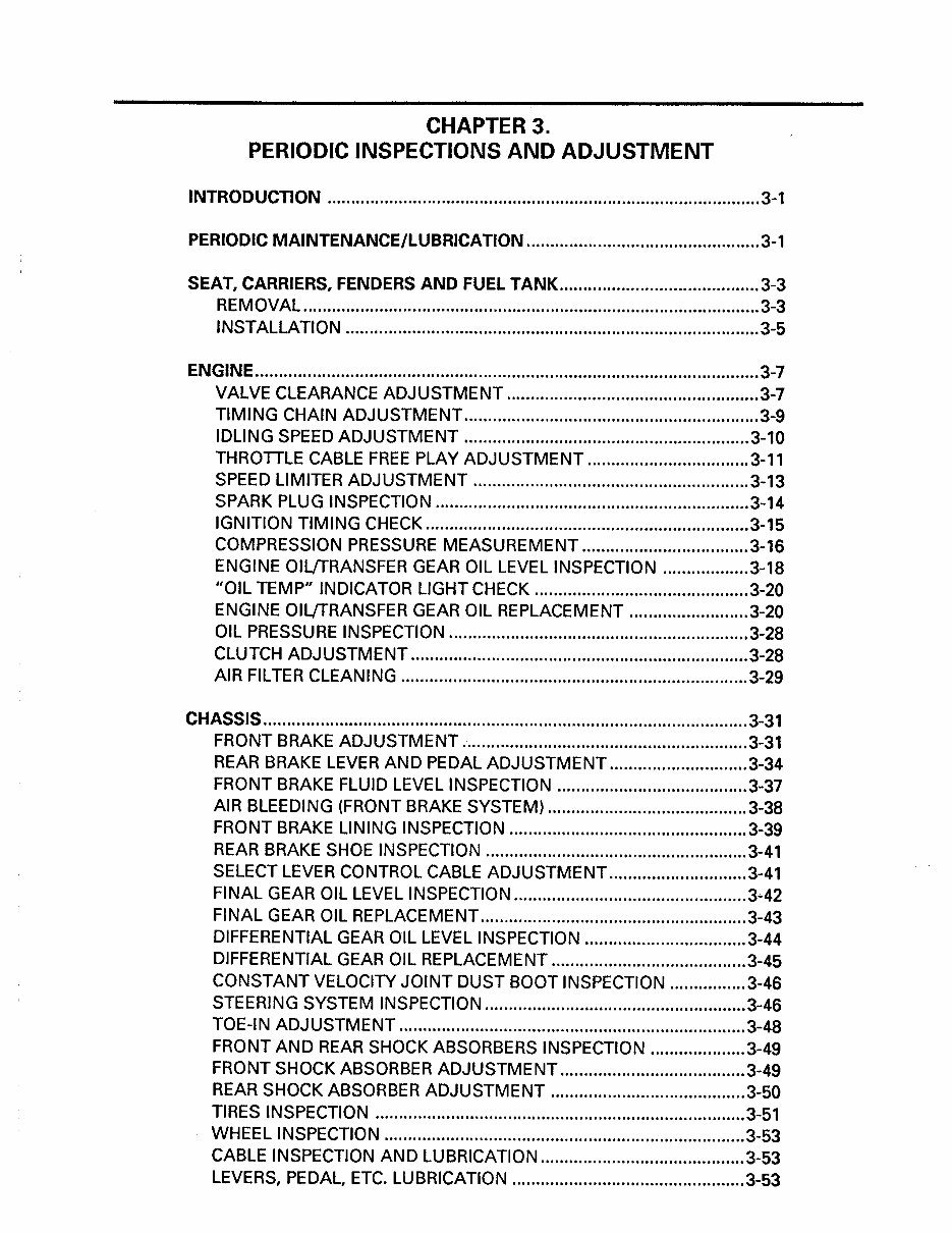 1993-1998 Yamaha Kodiak 400 (YFM400FW/YFM400FWE) ATVs OEM Service & Repair Manual preview img 7