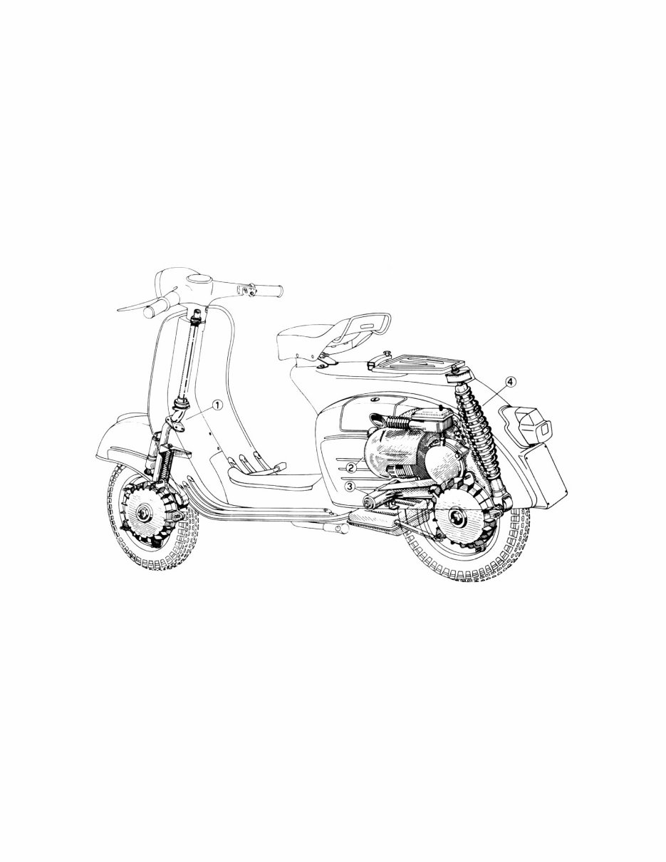 Vespa 150 Sprint Scooter Factory Service & Work Shop Manual preview img 4
