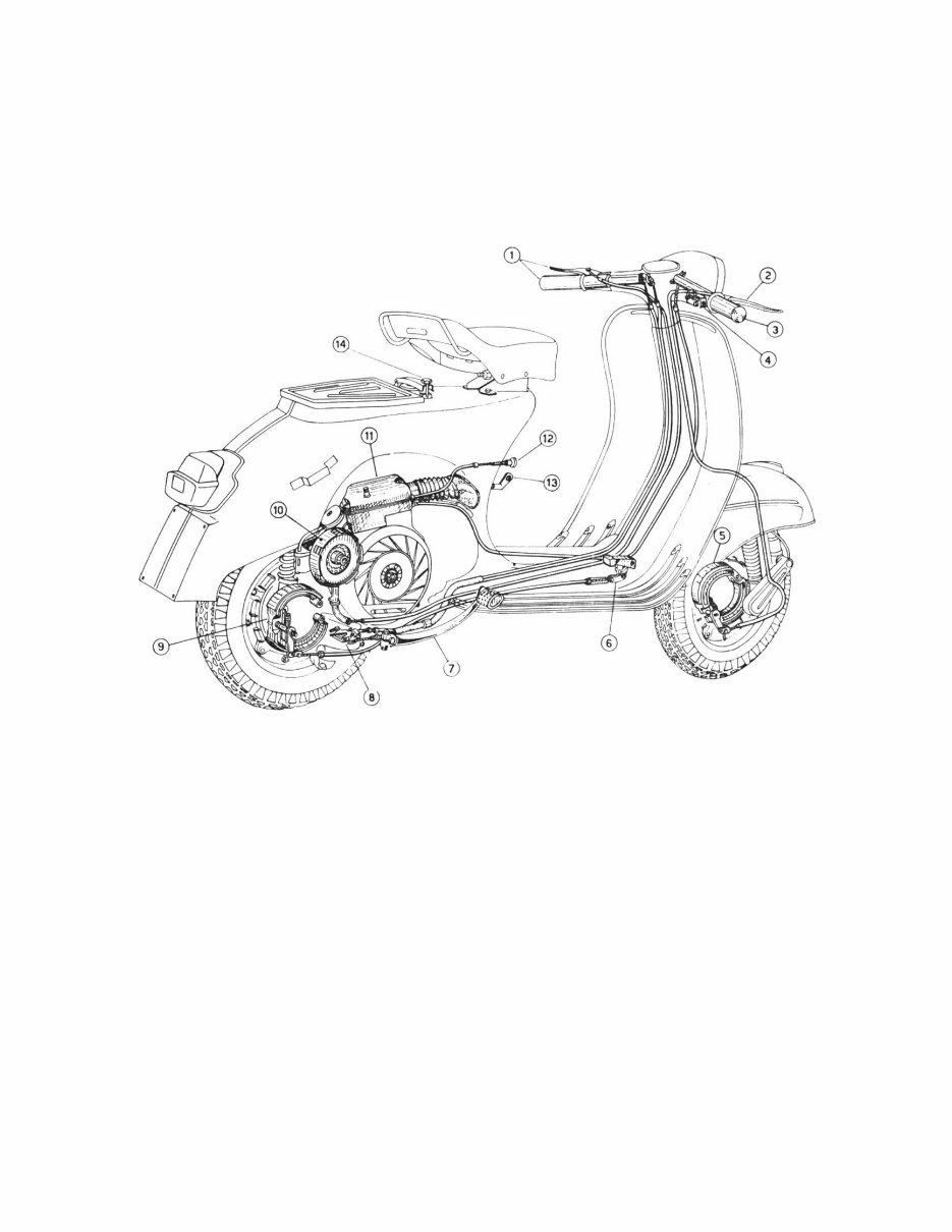 Vespa 150 Sprint Scooter Factory Service & Work Shop Manual preview img 5