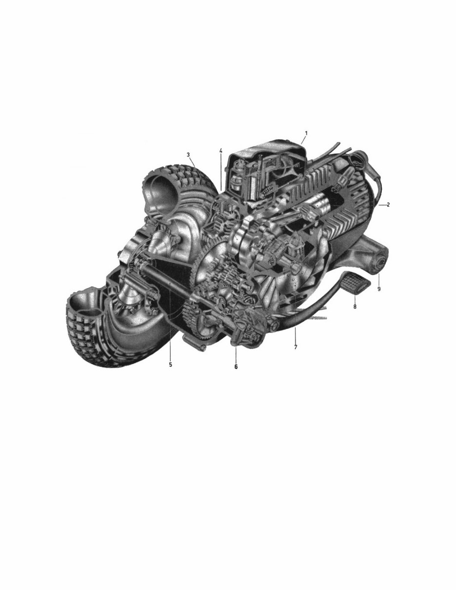 Vespa 150 Sprint Scooter Factory Service & Work Shop Manual preview img 7