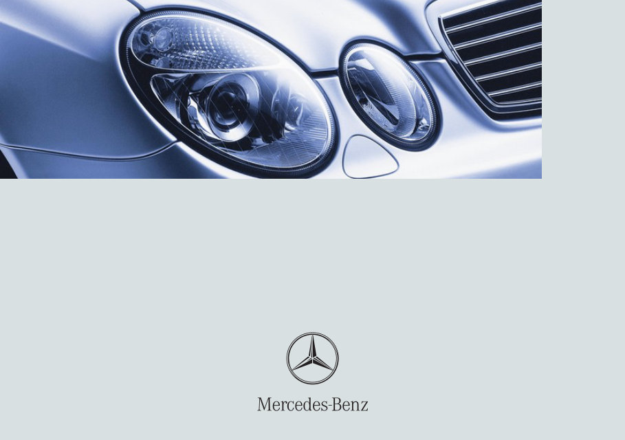 2009-2011 Mercedes-Benz SLK Owners Manual preview img 1