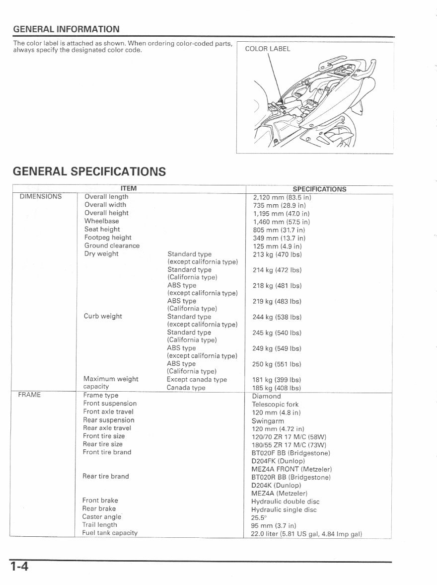 2002-2006 Honda VFR800 Service & Repair Manual preview img 7