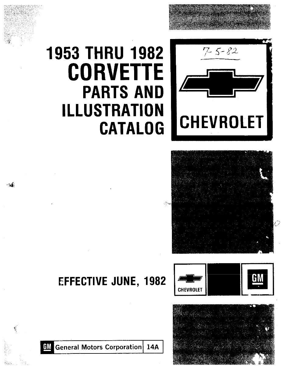 1953-1983 Corvette C1 C2 C3 Parts Catalog preview img 1