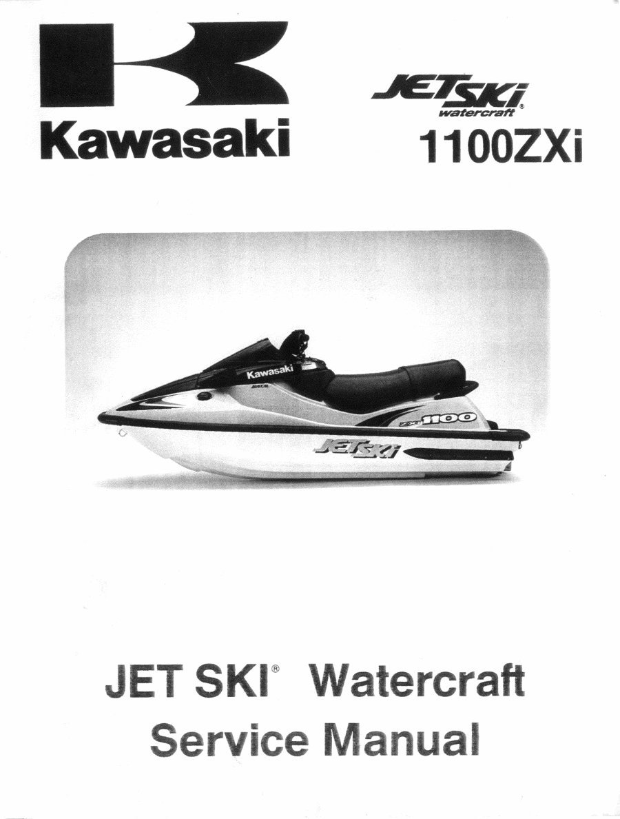 1996-2002 Kawasaki JetSki 1100Zxi JH1100 Factory Service Repair Manual preview img 1