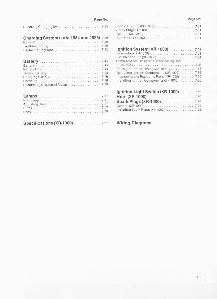 1979-1985 Harley Davidson Sportster XL XR Service Manual preview img 8