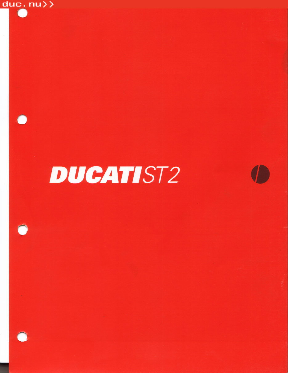 Ducati ST2 ST 2 944 97-03 Service Repair Workshop Manual