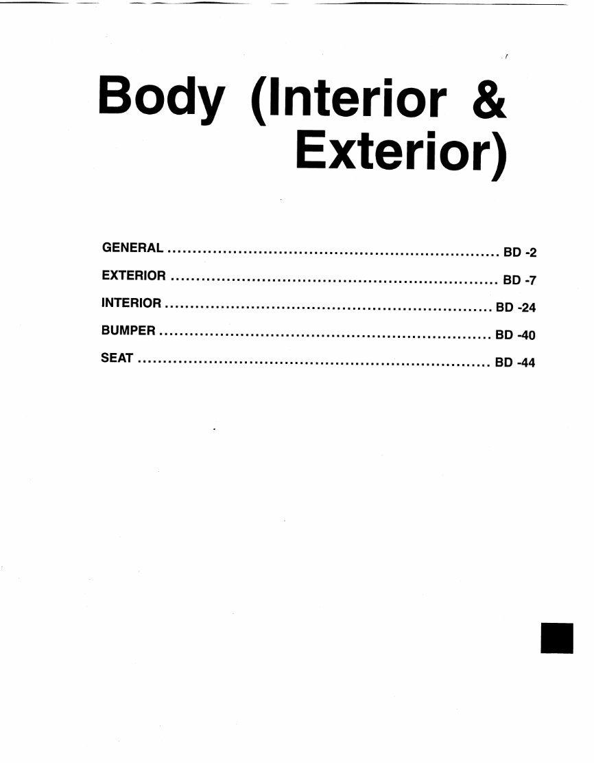 2002 Hyundai Santa Fe Service & Repair Manual preview img 1