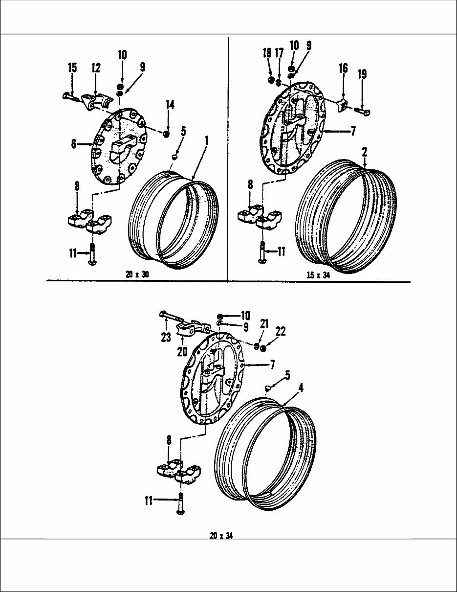 FORD 8000 Series 6 CYLINDER AG Tractor MASTER ILLUSTRATED Parts LIST Manual BOOK preview img 9