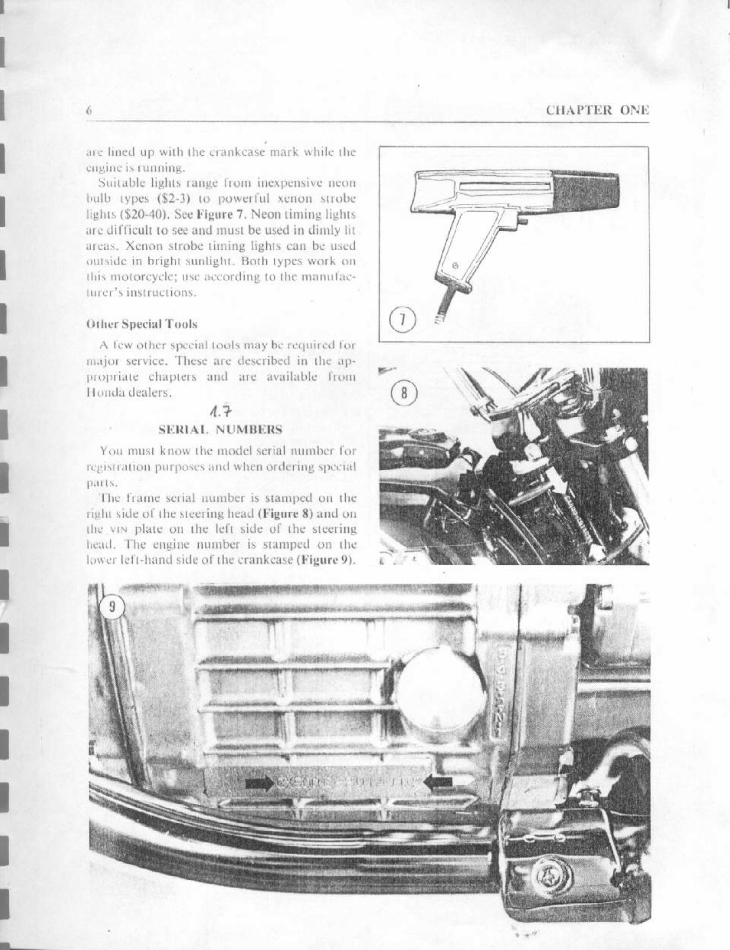 HONDA CX500 Motorcycle Service & Repair Manual (1978 1979 1980) - ! preview img 10