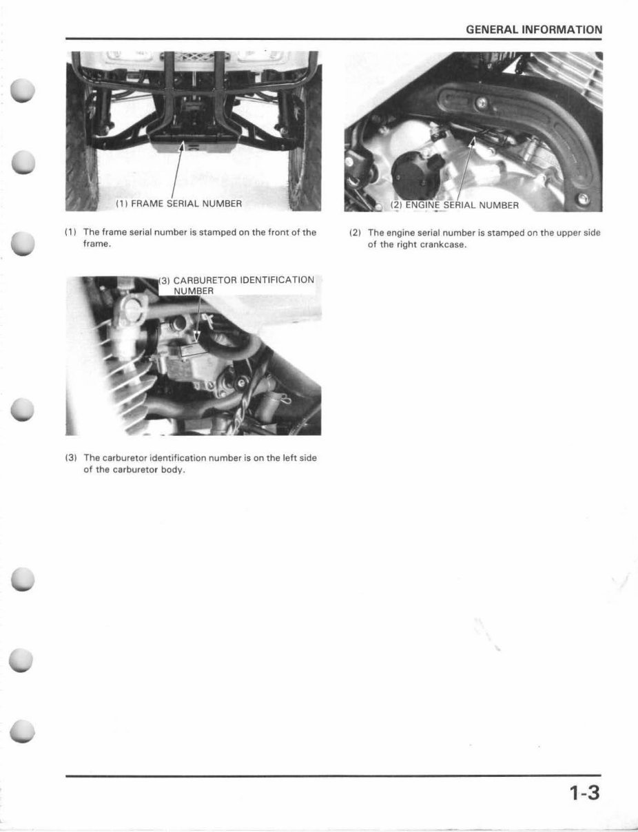 1988-1994 Honda TRX300 Fourtrax / TRX300FW Fourtrax 4x4 Service & Repair Manual preview img 7