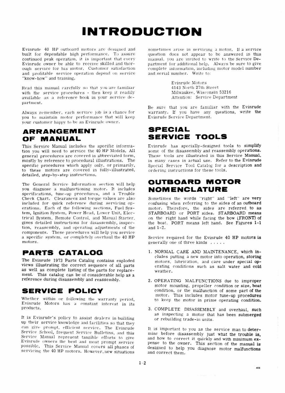 1973-1990 Johnson Evinrude Outboard 2-40HP Including Electric Motors Service Repair Manual preview img 5