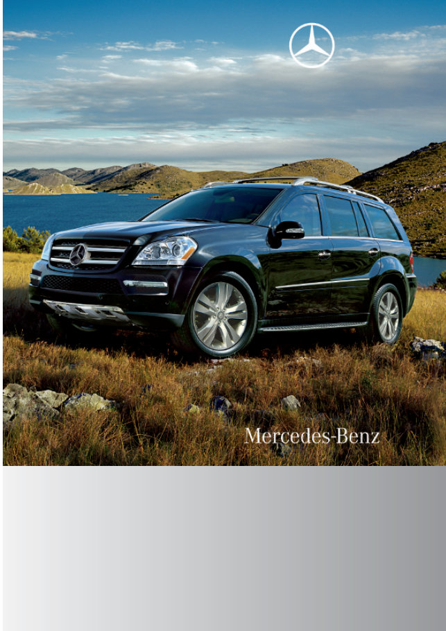 2010 Mercedes-Benz GL-Class (GL350 BLUETEC / GL450 / GL550) Owners Manual preview img 1