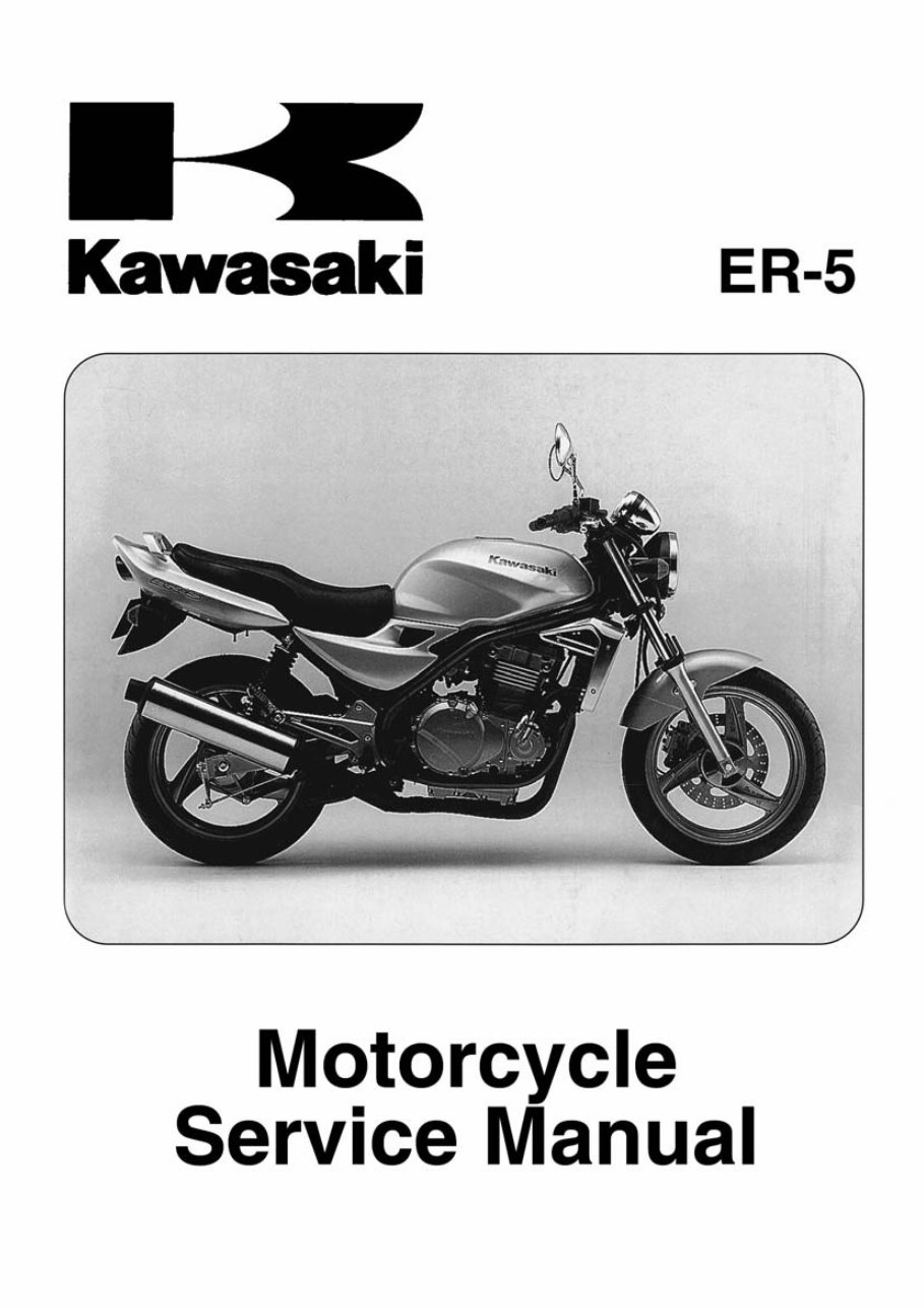 2001 2002 2003 2004 2005 Kawasaki ER-5 ER500-C1 C2 C3 C4 C5 models Service Manual preview img 1