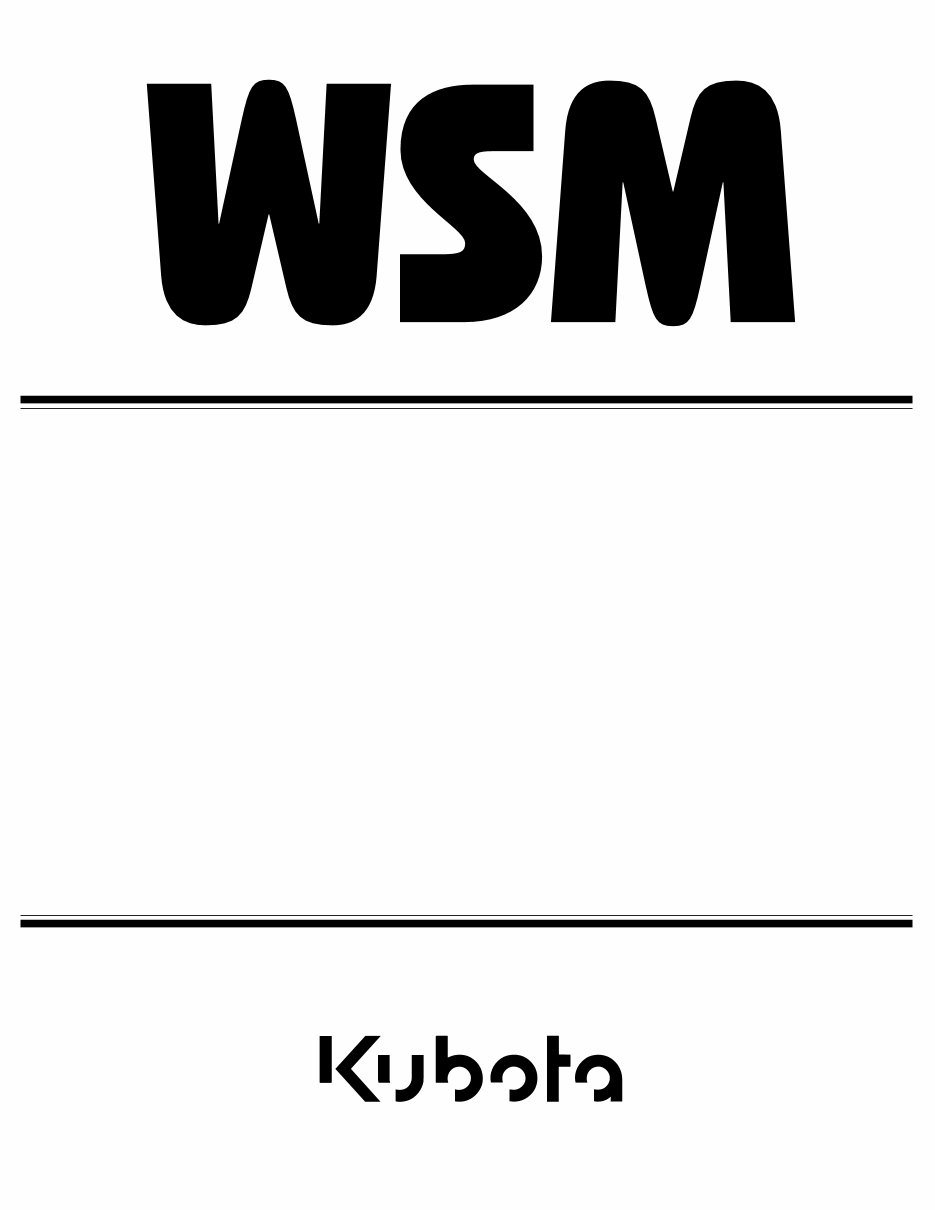 Kubota M6040 Tractor Full Service Repair Manual preview img 1
