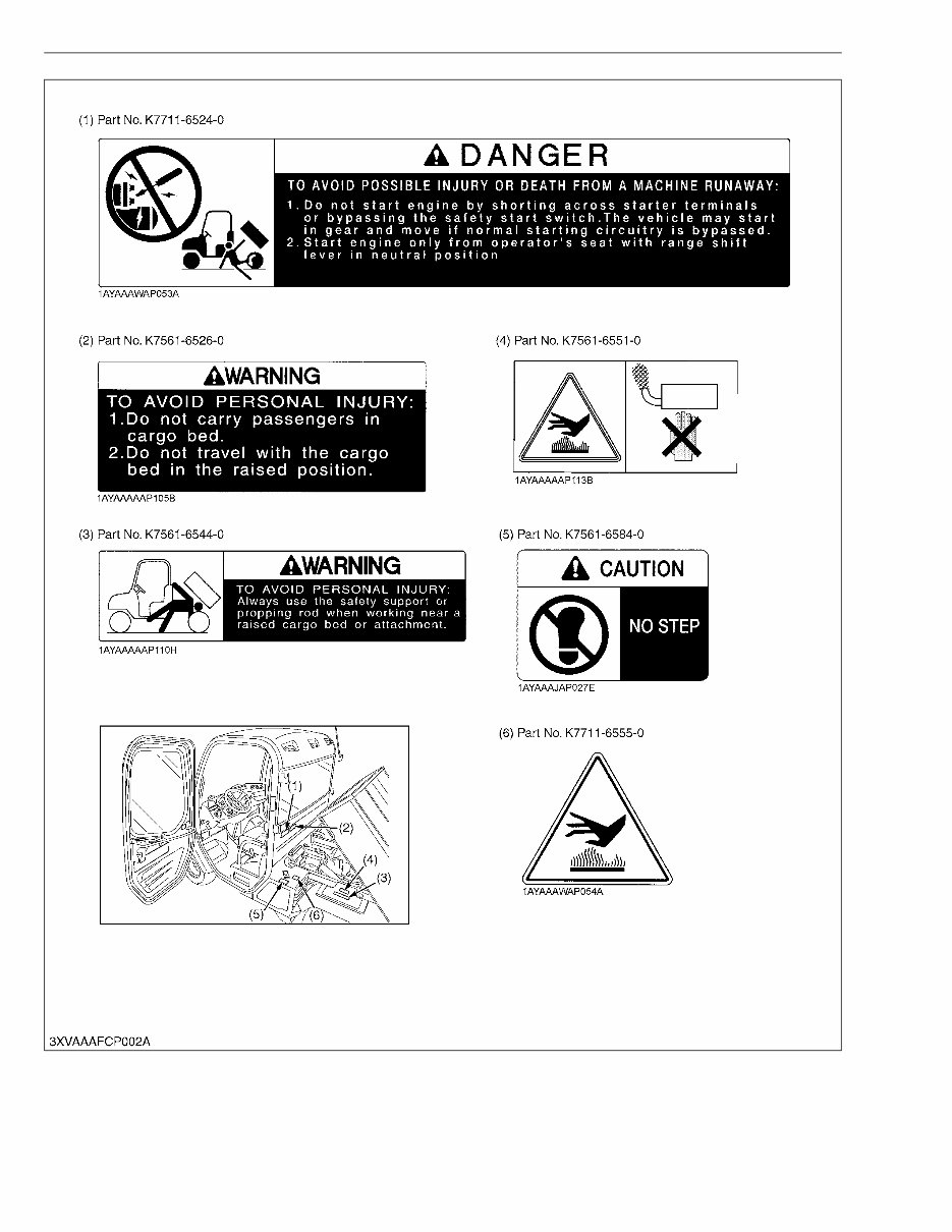 Kubota RTV 900 / 1100 Service & Repair Manual preview img 8