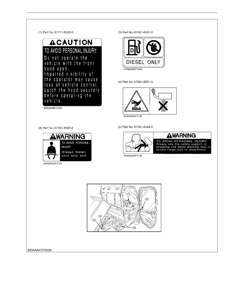 Kubota RTV 900 / 1100 Service & Repair Manual preview img 9