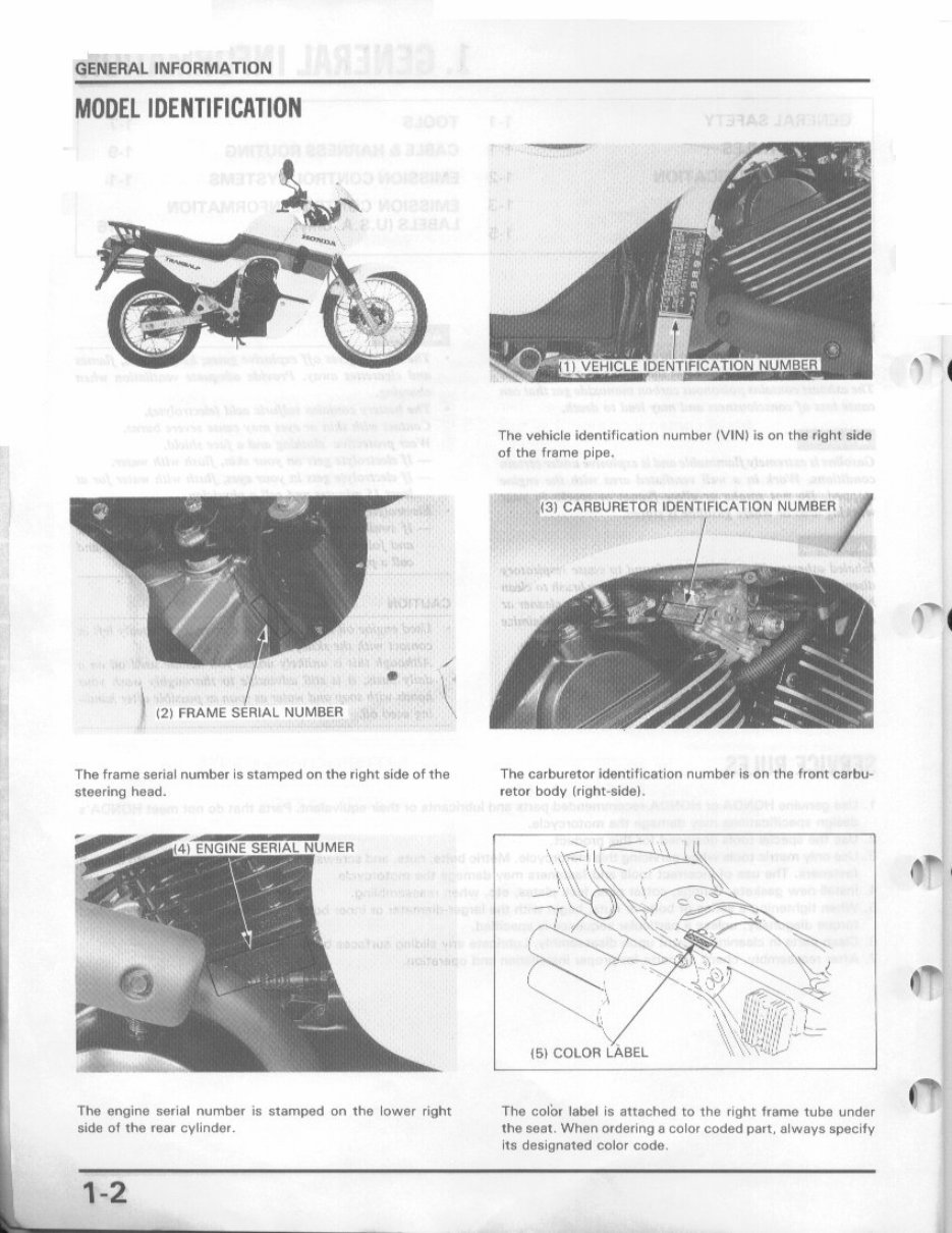 1986-2001 600 Transalp Service Repair Manual 1986 1987 1989 1990 1991 1992 1993 1994 1995 1996 1997 1998 1999 2000 2001 preview img 3