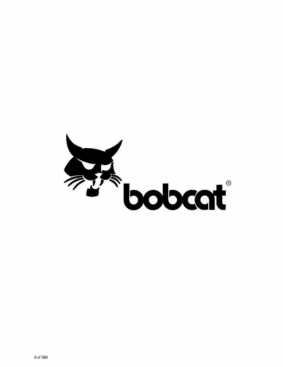 Bobcat 763 / 763 High Flow Skid Steer Loader OEM Service & Repair Manual preview img 6