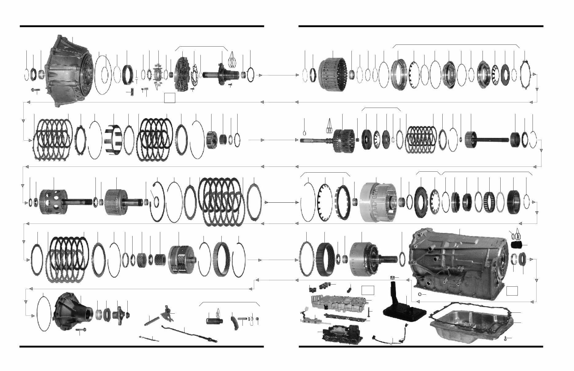 GM 6L45, 6L50, 6L80, 6L90 Transmission Service, Rebuild, and Parts Manual Collection preview img 1