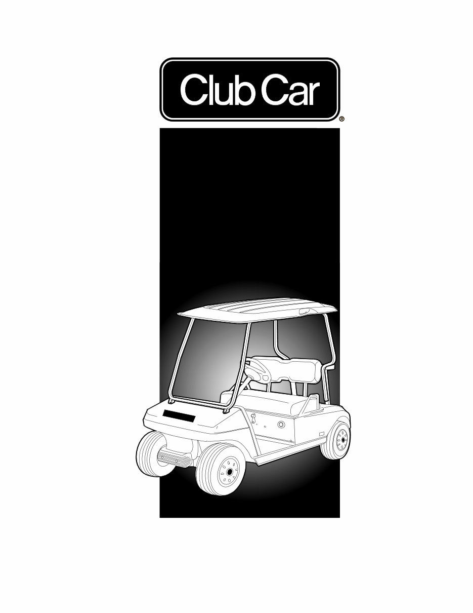 2003 Club Car DS Golf Cars (Gasoline/Electric) Maintenance Service Manual (incl. FE290) preview img 1