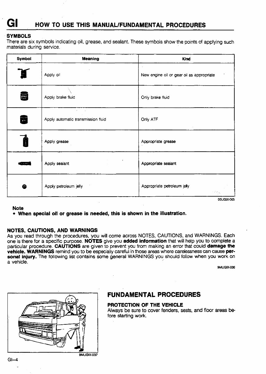 Mazda T3000 T3500 T4000 Factory Service Repair Manual preview img 5