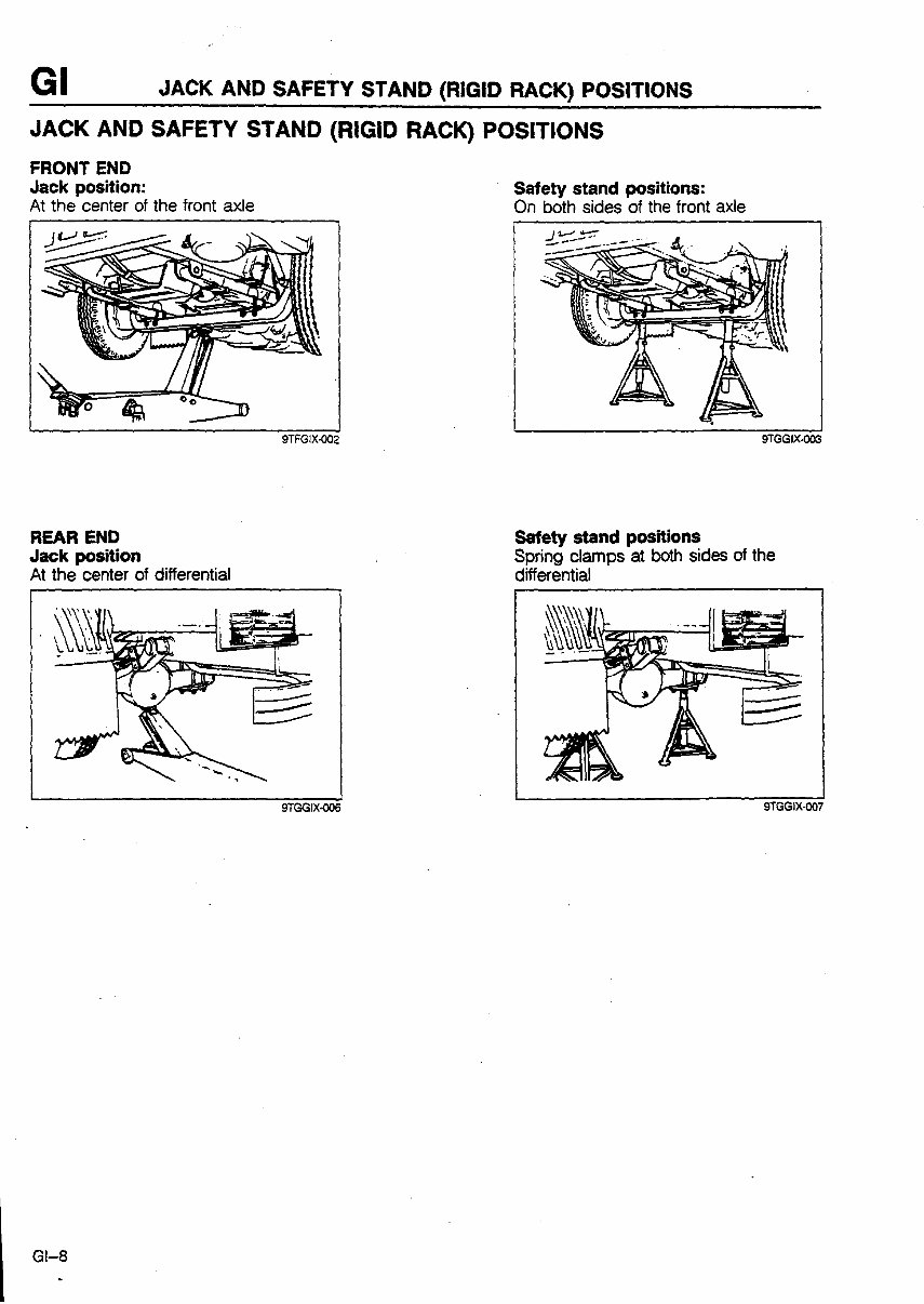 Mazda T3000 T3500 T4000 Factory Service Repair Manual preview img 9