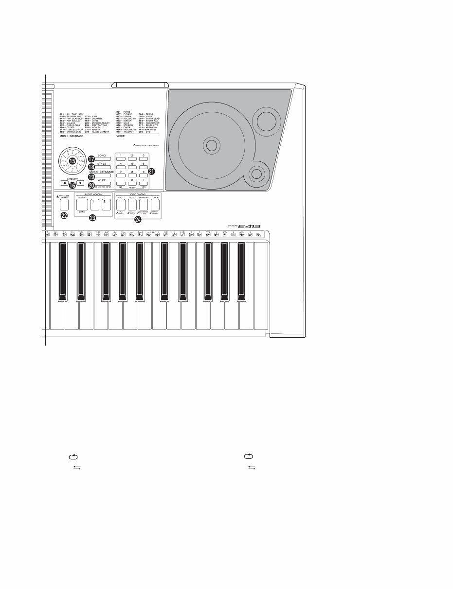 Yamaha psr-e413 psre413 psr 413 complete service manual preview img 6
