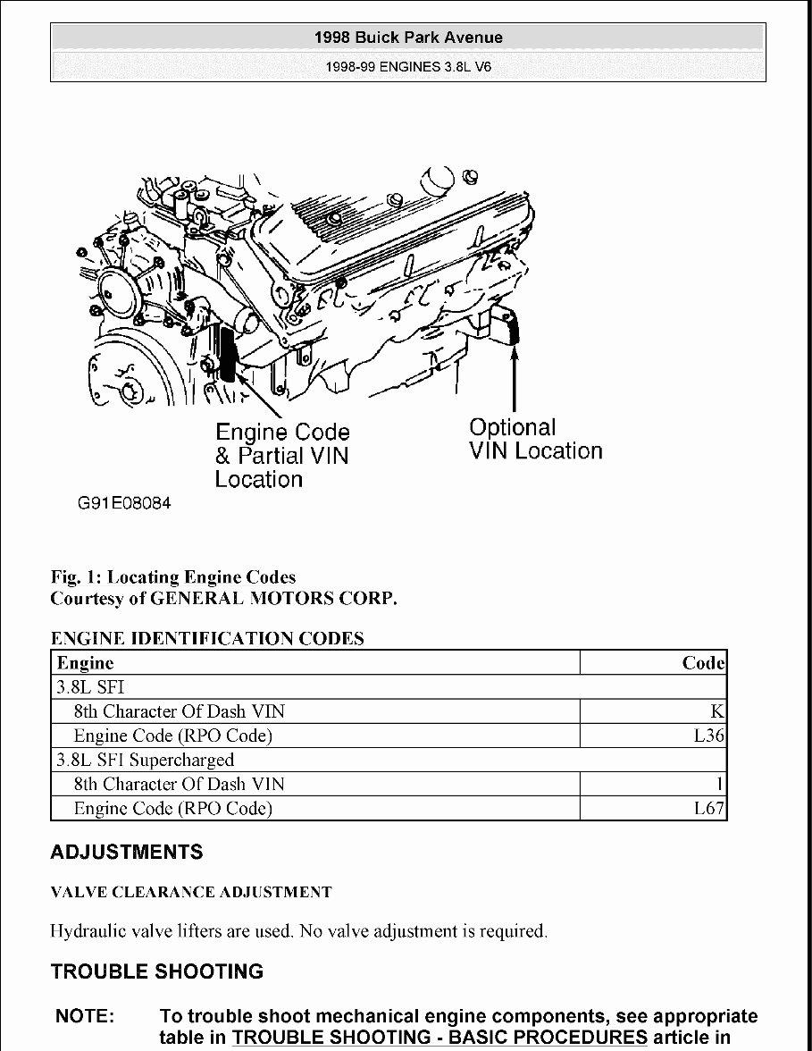 1996-1999 Buick LeSabre Service & Repair Manual preview img 2