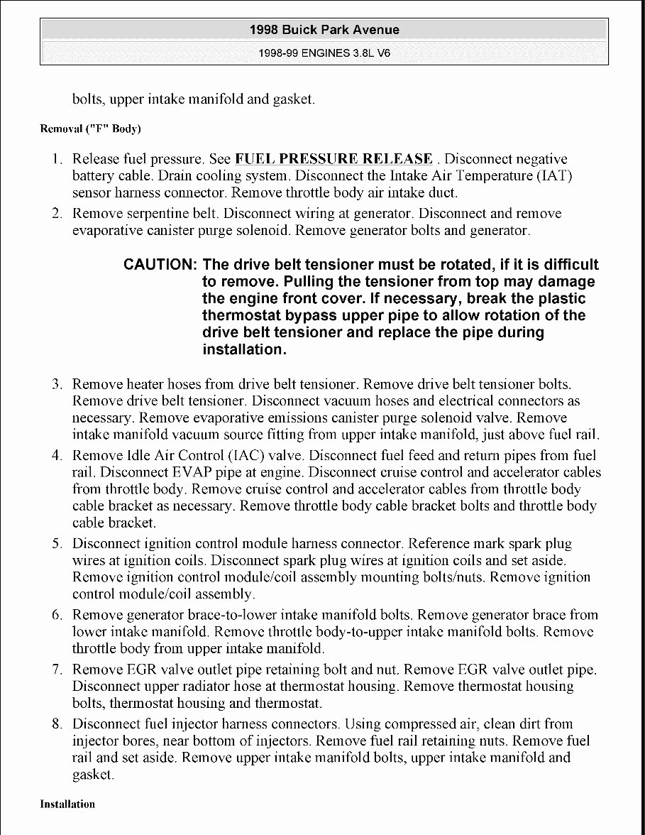 1996-1999 Buick LeSabre Service & Repair Manual preview img 7
