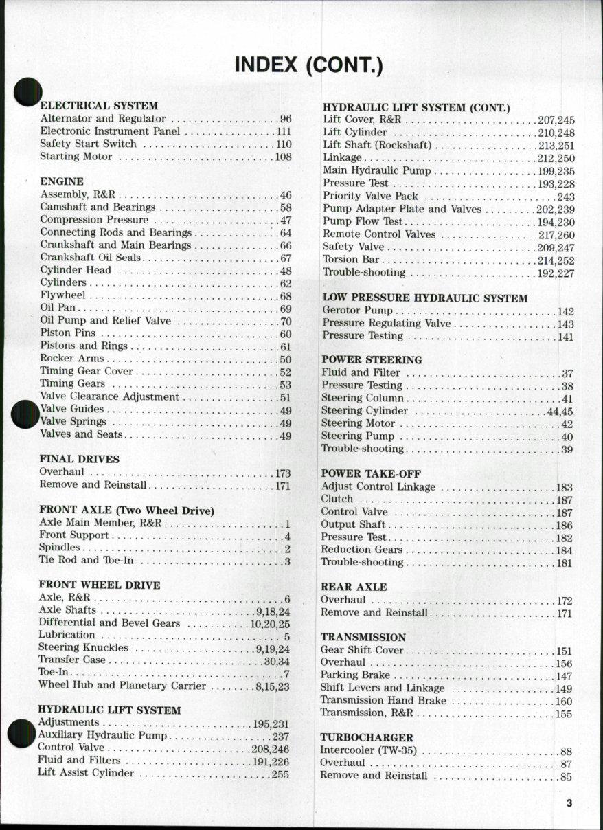 Ford TW-5, TW-15, TW-25, TW-35 Tractor Service Repair Manual preview img 2