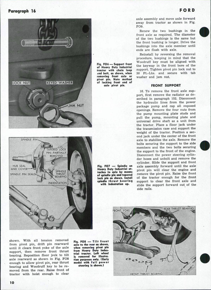FORD Tractor 900 901 1801 Repair Manual preview img 9