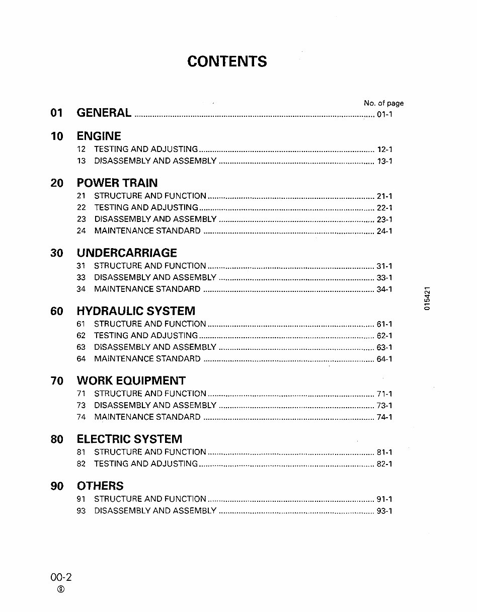 Komatsu Models D85A-21 D85E-21 D85P-21 Dozer Repair Manual preview img 2