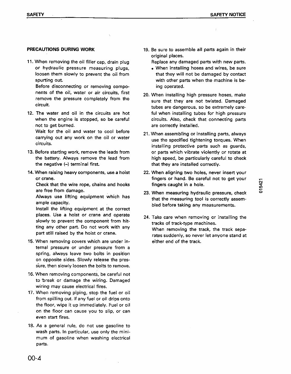 Komatsu Models D85A-21 D85E-21 D85P-21 Dozer Repair Manual preview img 8