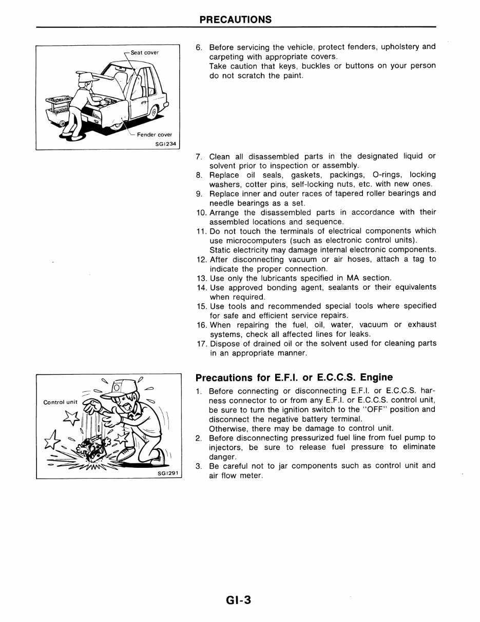 1992 Nissan Axxess Service & Repair Manual Software preview img 5