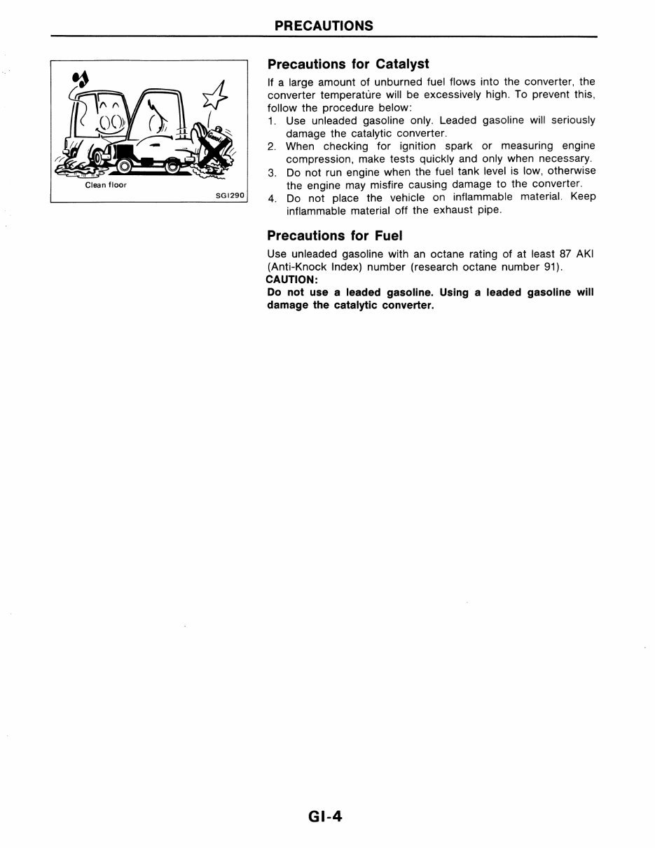 1992 Nissan Axxess Service & Repair Manual Software preview img 6