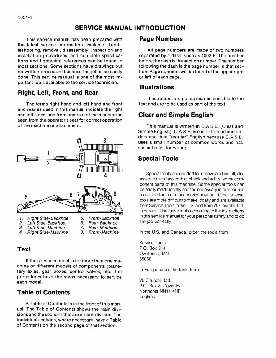 Case 850D, 855D Crawler Dozer Loader Service Repair Manual - IMPROVED - | eManualOnline