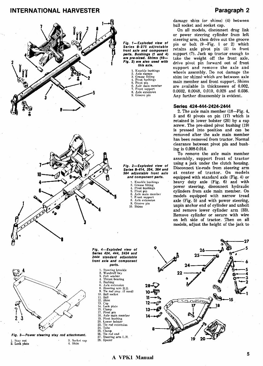 IH International Harvester 354 tractor Repair Service Manual preview img 5
